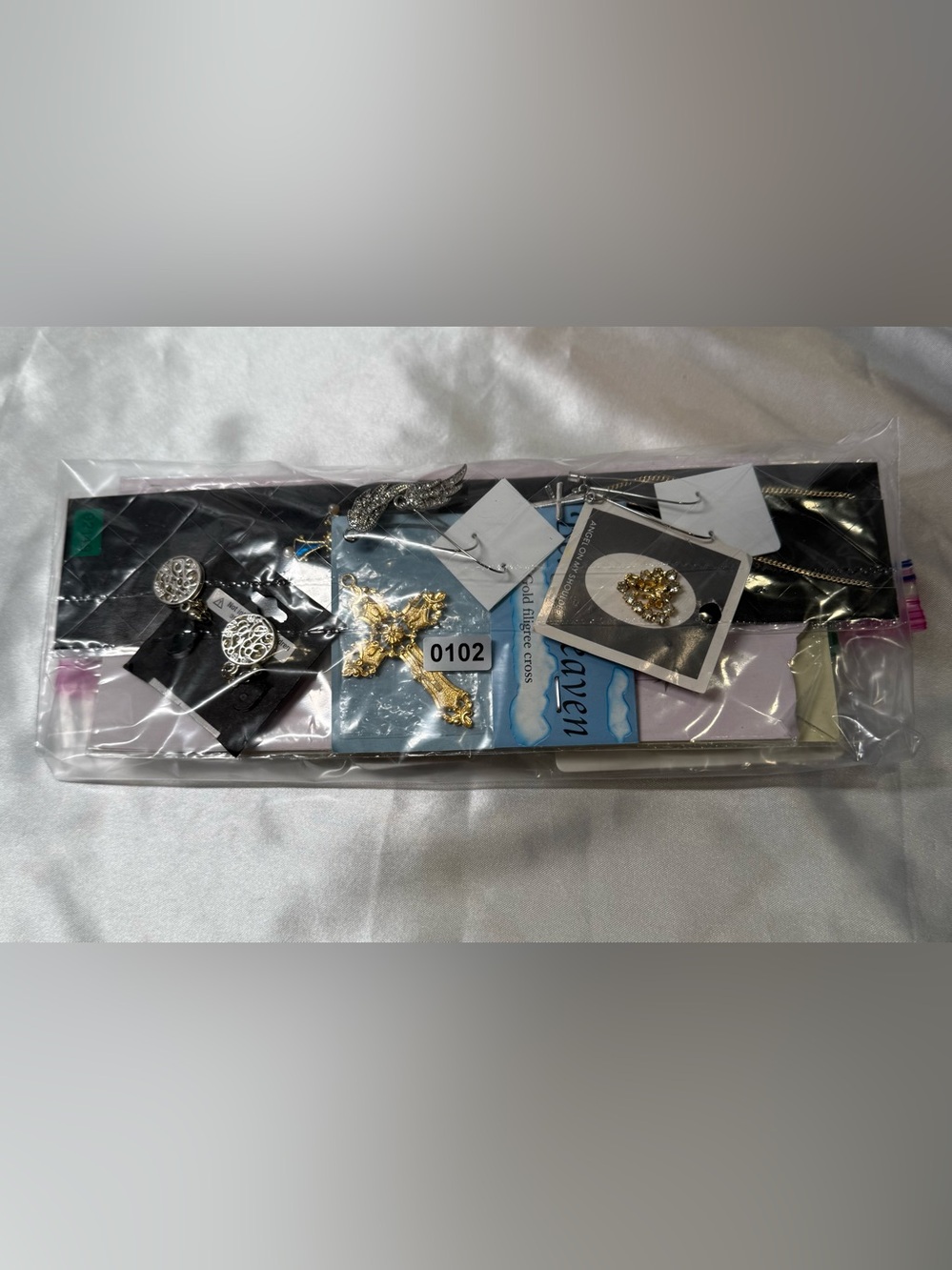 Religious Women’s Jewelry Angel Gold & Silver 14 Piece - Picture 8 of 8